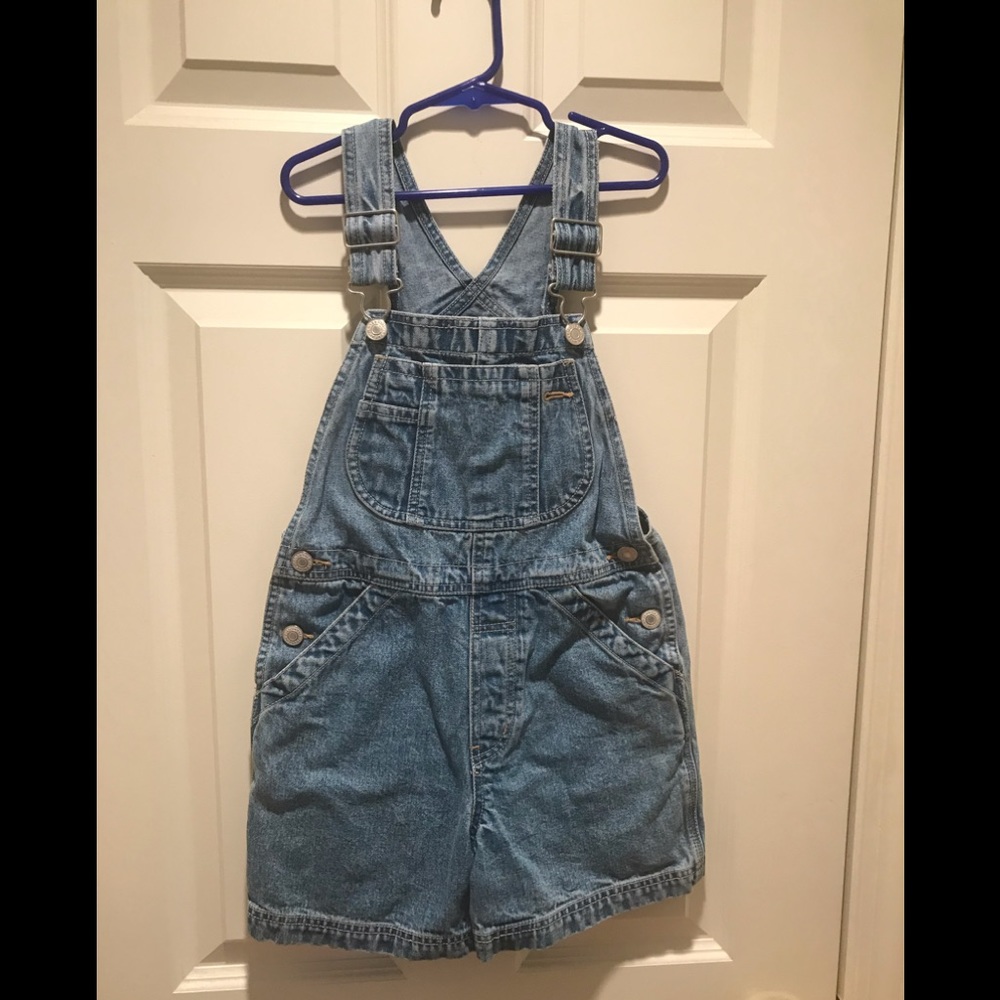 GAP GIRLS SHORTS OVERALLS